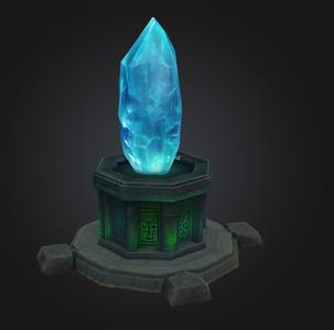 Glowin magic crystal rpg game