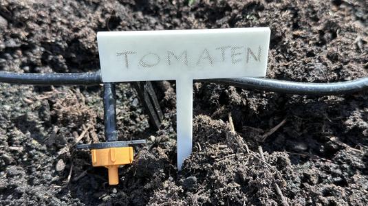 Beet-Schild (bed sign)