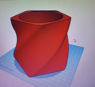 planter with build in drip tray