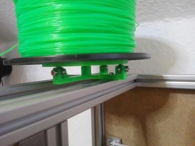 Spool holder horizontal