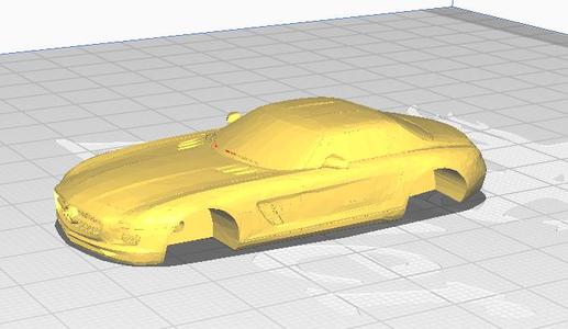 Mercedes SLS AMG Hot Wheels