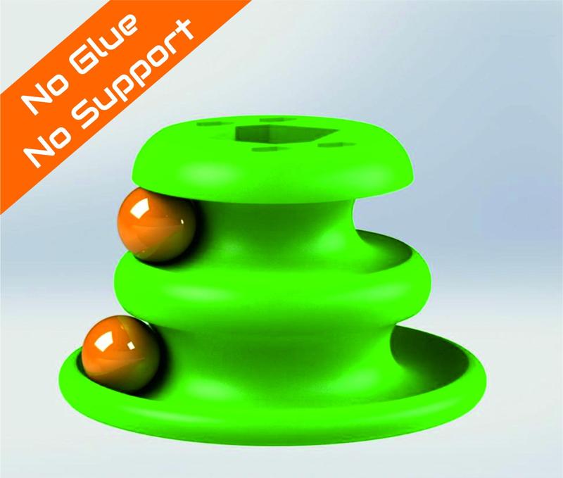 Jouet pour chat (piste pour bille) / Cat toy (marble track)