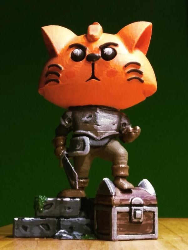 Dragonborne from Cat Quest