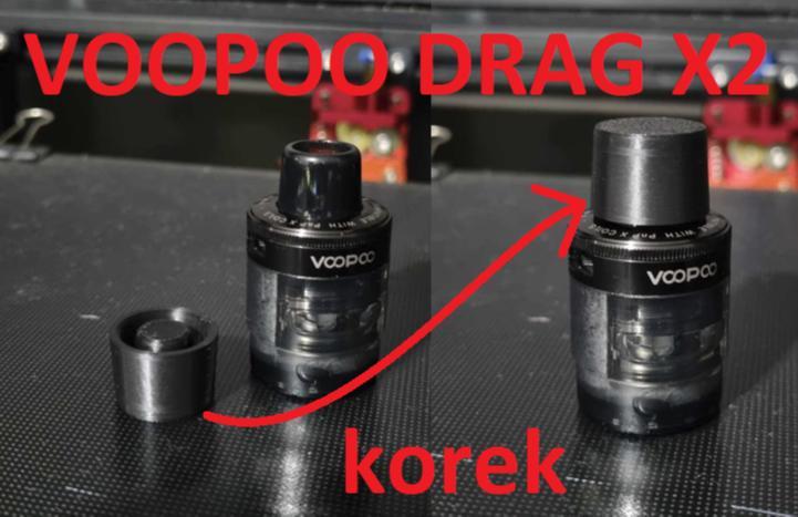 VOOPOO DRAG X2 dummy plug - hard version