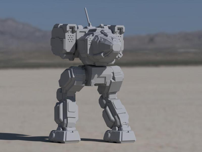 STK-3F Stalker for Battletech