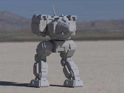 STK-3F Stalker for Battletech