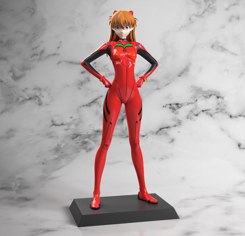 Asuka from Evangelion