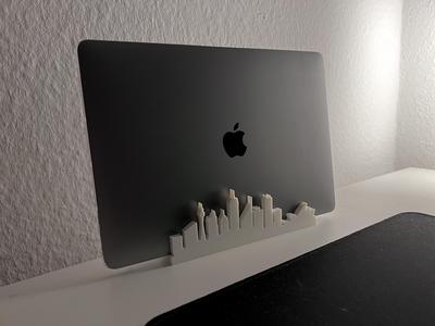 Laptop Stand Sydney Skyline