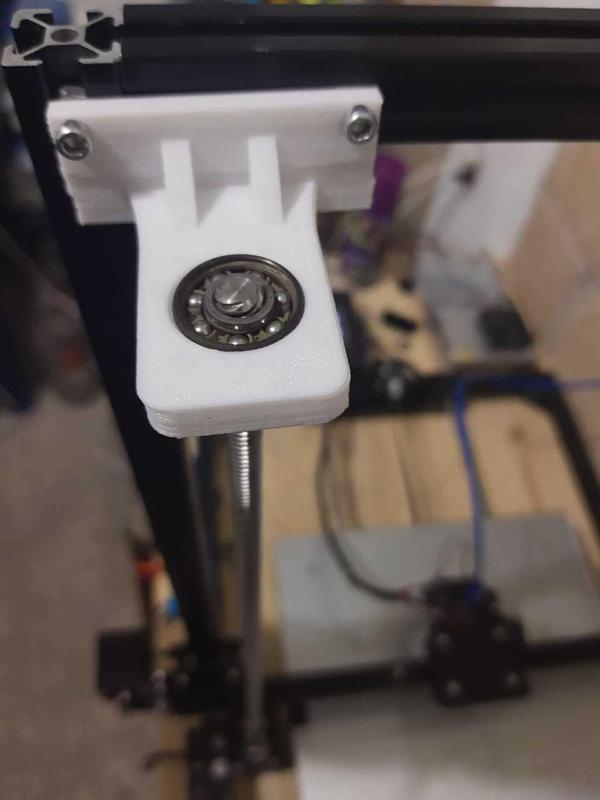 Support for 3D printer rods