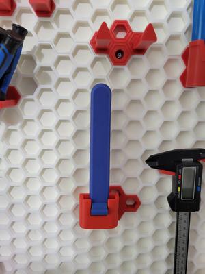 HSW Honeycomb Storage Wall BambuLab scraper holder