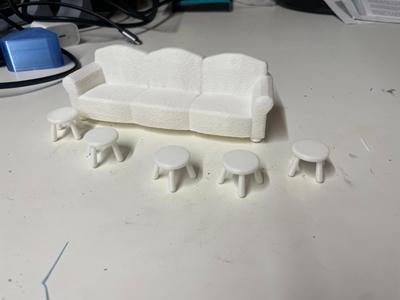 Miniature stools – Dollhouse Furniture