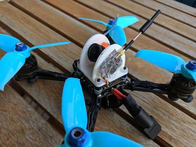 19mm FPV Camera Mount for 30x30 Stacks