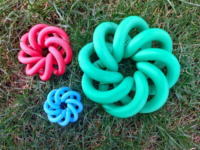 Torus knot decoration