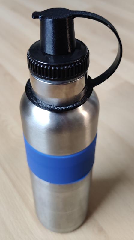 Deckel (Staubschutz) für HiLo sports isolierte Trinkflasche (Radflasche)/ Lid (dust cover) for HiLo sports insulated drinking bottle (bike bottle)