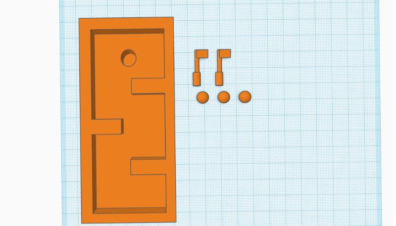 Golf Hole With Clubs And Balls