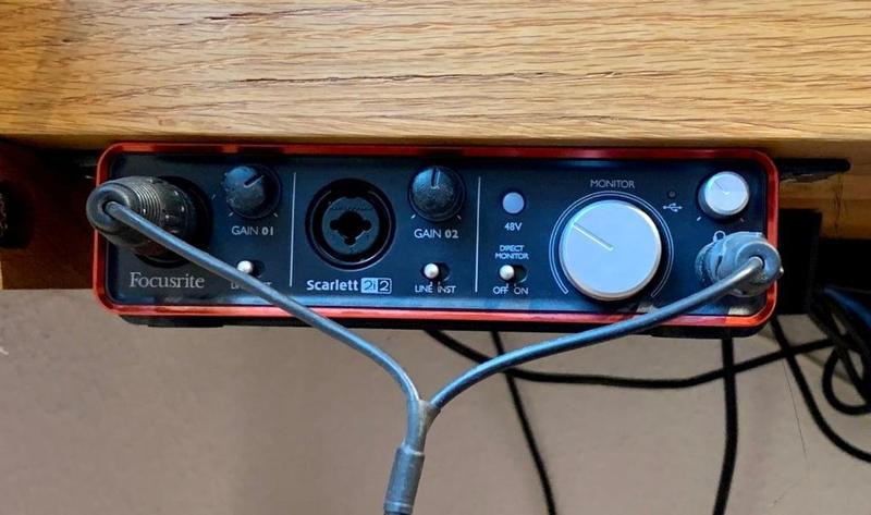 Focusrite Scarlett 2i2 Mount
