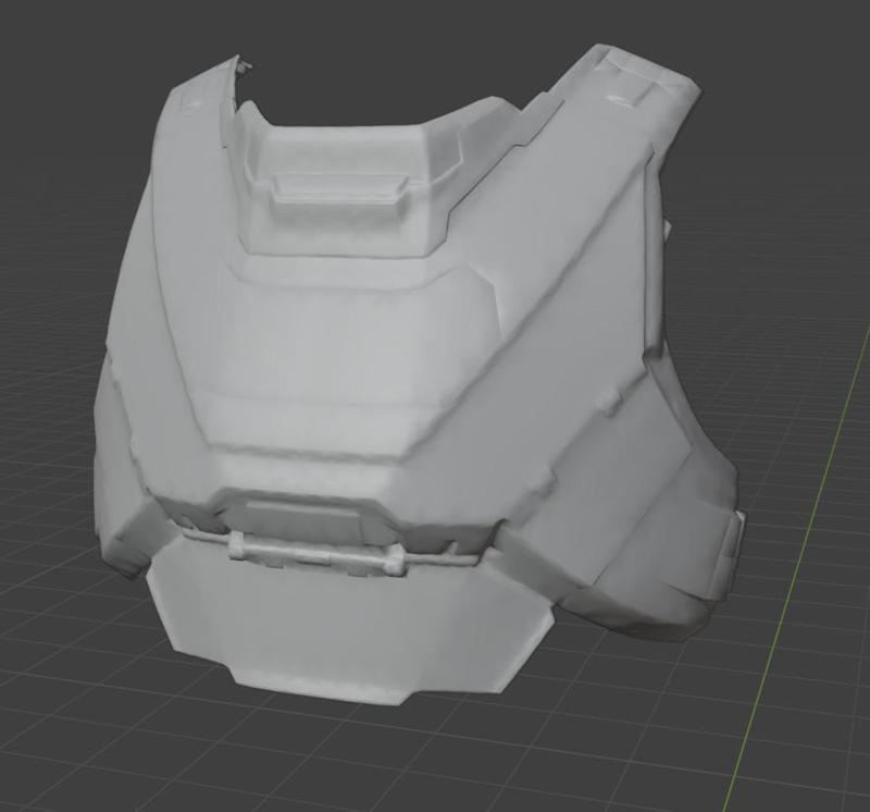 Helldivers 2 B-01 Tactical Chestplate (Improved)