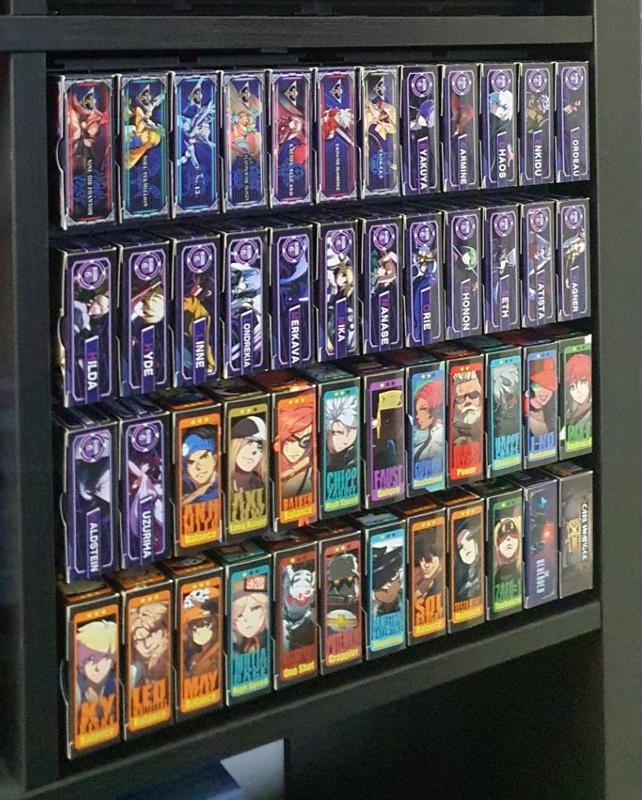 Exceed / Guilty Gear Board Game Kallax Shelf Organiser