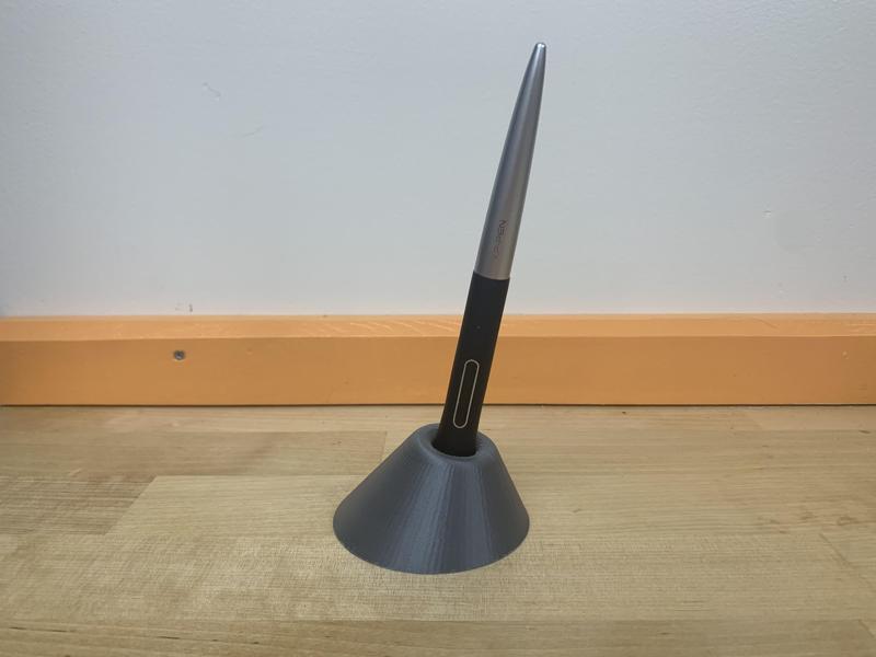 Drawing tablet pen/stylus holder