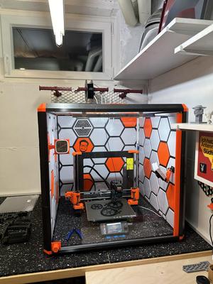 Hexagonale Enclosre Verkleidung // Hexagonal Enclsore casing