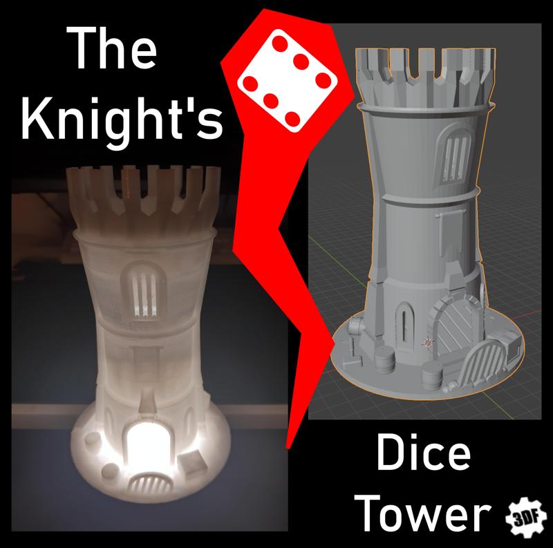 A Knight's Dice Tower!