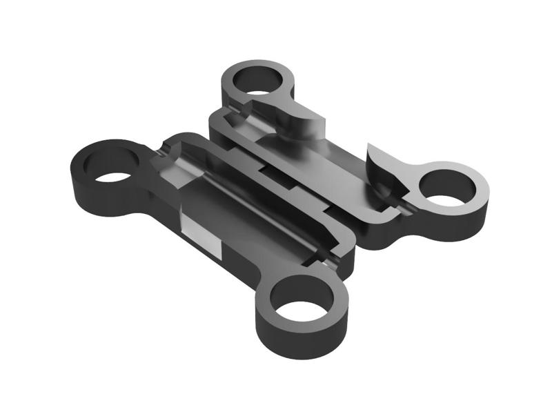 RP1 antenna folding mount