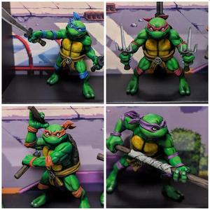Lowpoly TMNT Buddies Set rip by mcka3ax