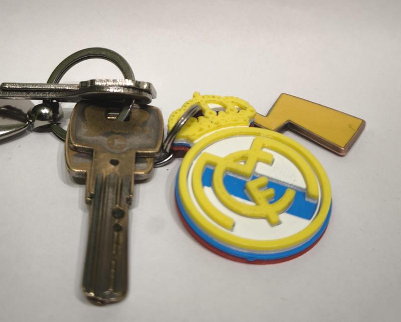 Real Madrid nfc Keychain