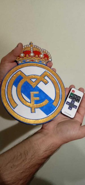 Real Madrid shield lamp 248x177x15mm