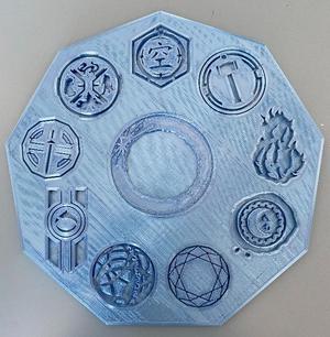 Cradle Engraved Plate