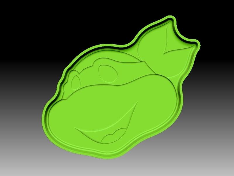 NINJA TURTLE 2 BATH BOMB MOLD