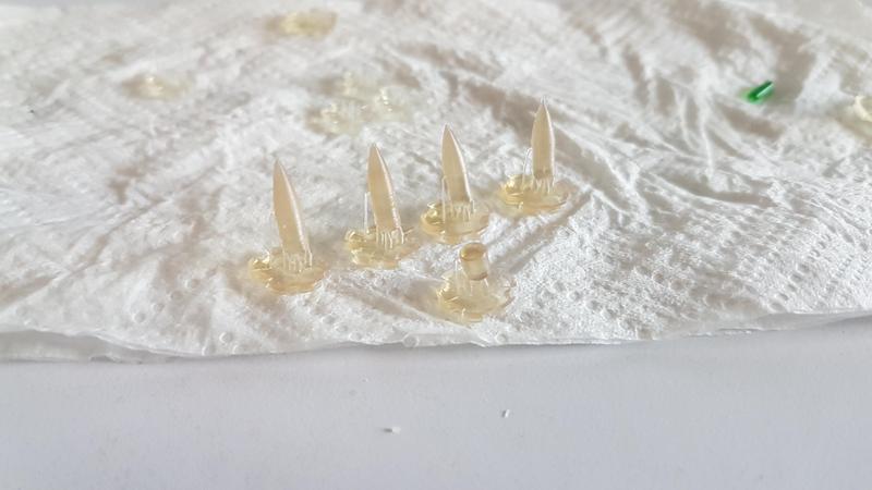 TT Scale 1:120 16-inch shells for Iowa class battleships