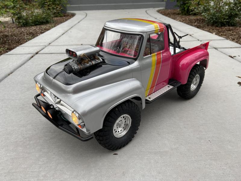 Ampro Axial SCX10 II Ford F100 Super Charger Assembly