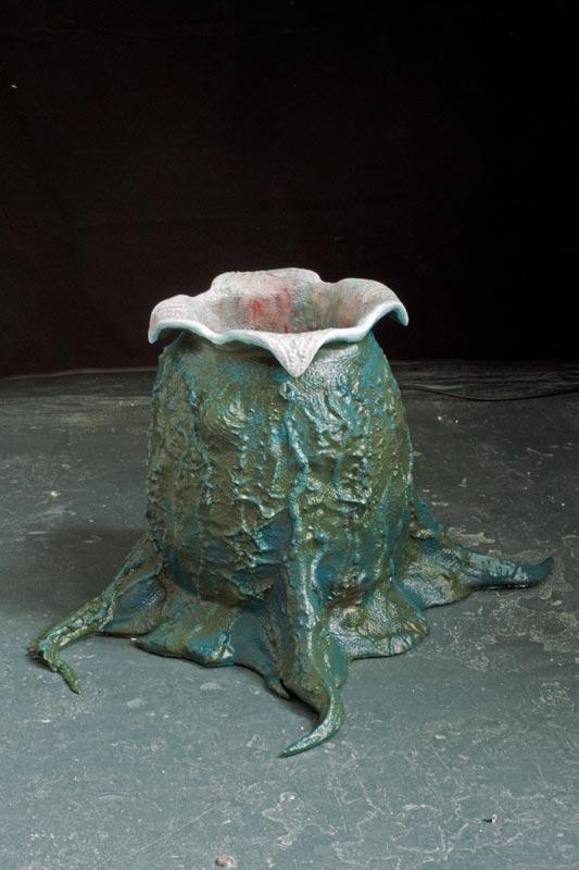 Alien Facehugger Egg - housing an insect trap lamp