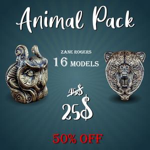 Animal Pack - 16 models 50% OFF!