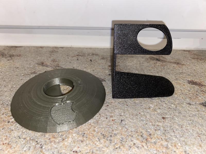 apple Watch stand + charging pad socket