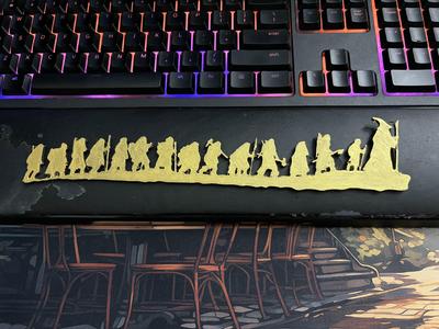 LOTR Wall Art but with magnets