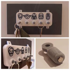 Star Wars Keychain Board with Magnets