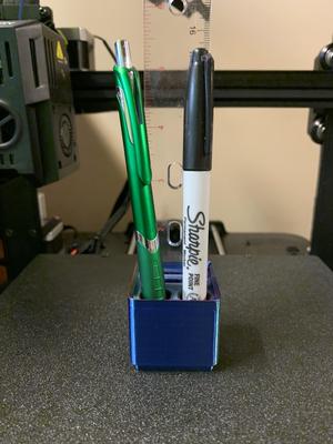 Gridfinity Ruler & Pen Holders