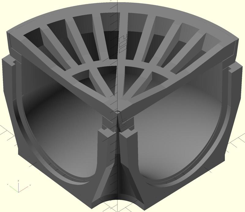 Trench Drain Right Angle Adapter