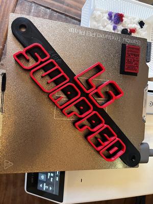 (Not) LS Swapped Vanity Plate