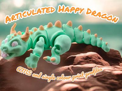 ARTICULATED Cute Dragon!!!