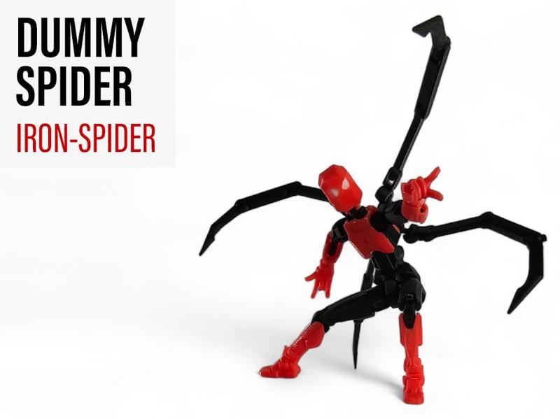 Iron-spider dummy