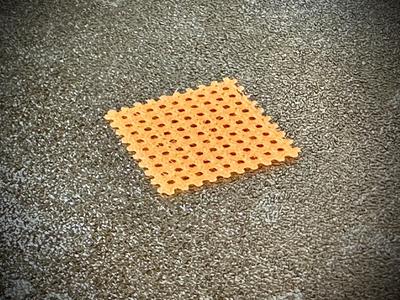 Printable Gauze Mesh for Epoxy Repairs