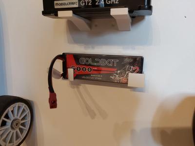 Battery wall mount