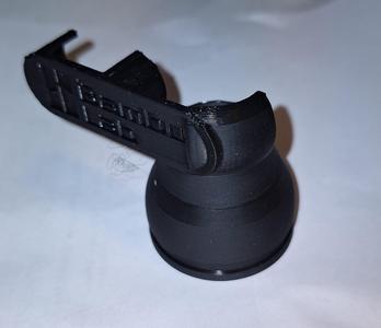 Poop Stopper Wall Bambulab A1 and A1 mini-3 with mount for a little bag