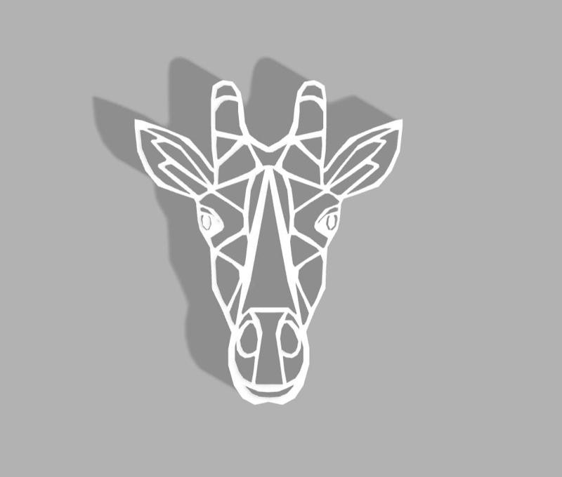 Giraffe geometric