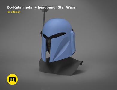 Bo-Katan Helmet and Headband - Starwars
