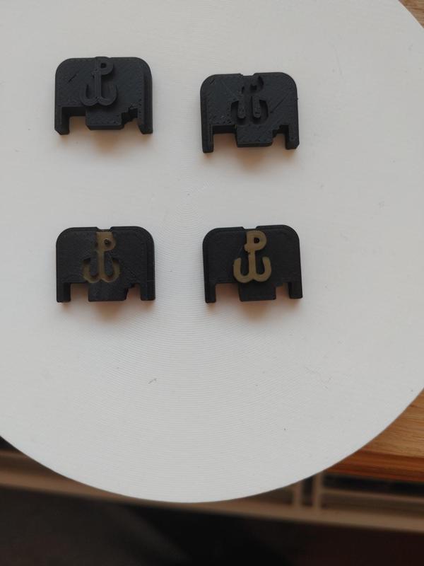 Back plate Polska Walczaca g17 type asirsoft type1