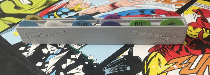 Storage box for picks